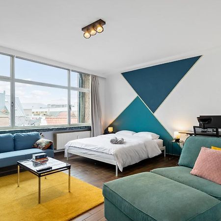 Cozy Antwerp - Cityview Studio Free Parking Exteriér fotografie