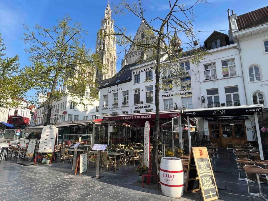 Cozy Antwerp - Cityview Studio Free Parking Exteriér fotografie