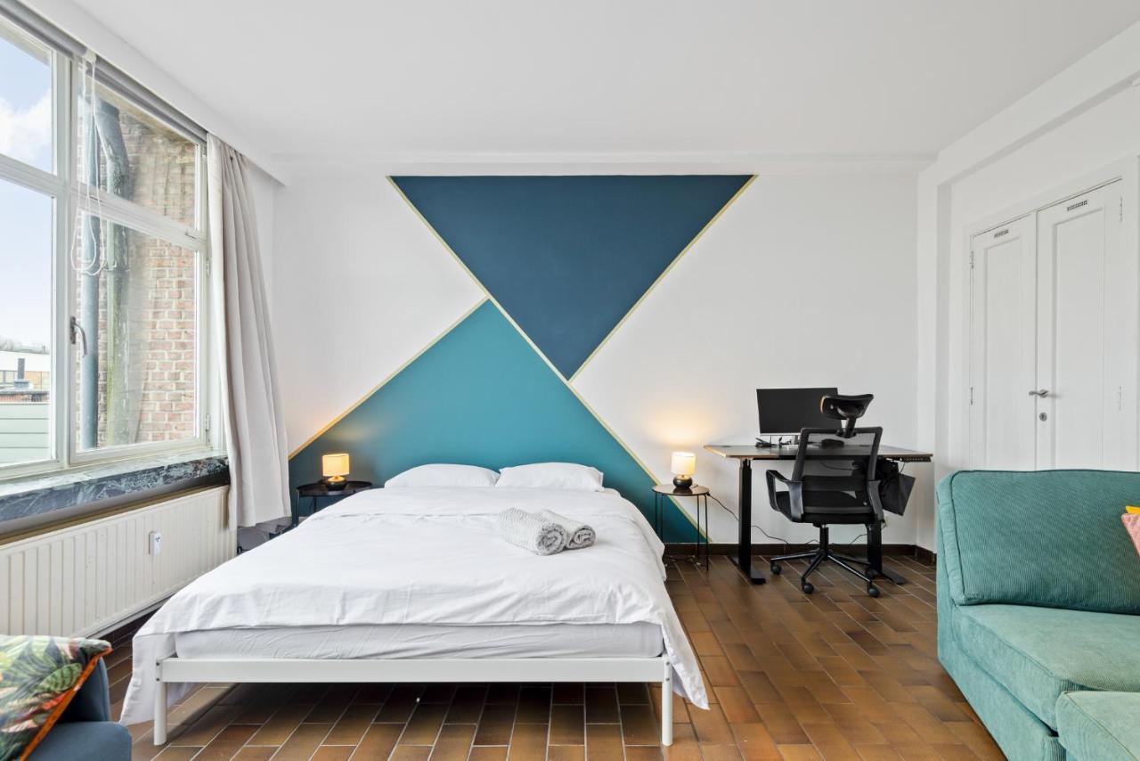 Cozy Antwerp - Cityview Studio Free Parking Exteriér fotografie