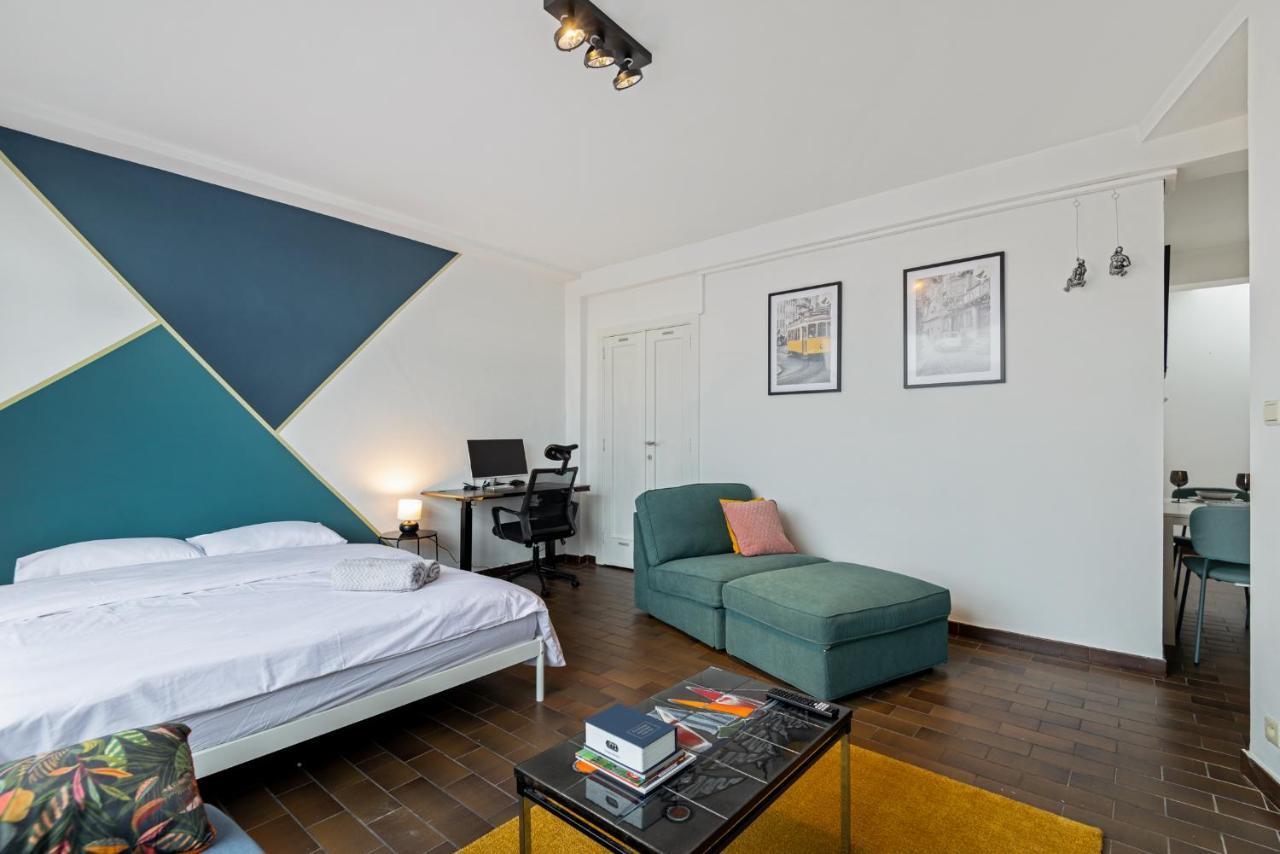 Cozy Antwerp - Cityview Studio Free Parking Exteriér fotografie