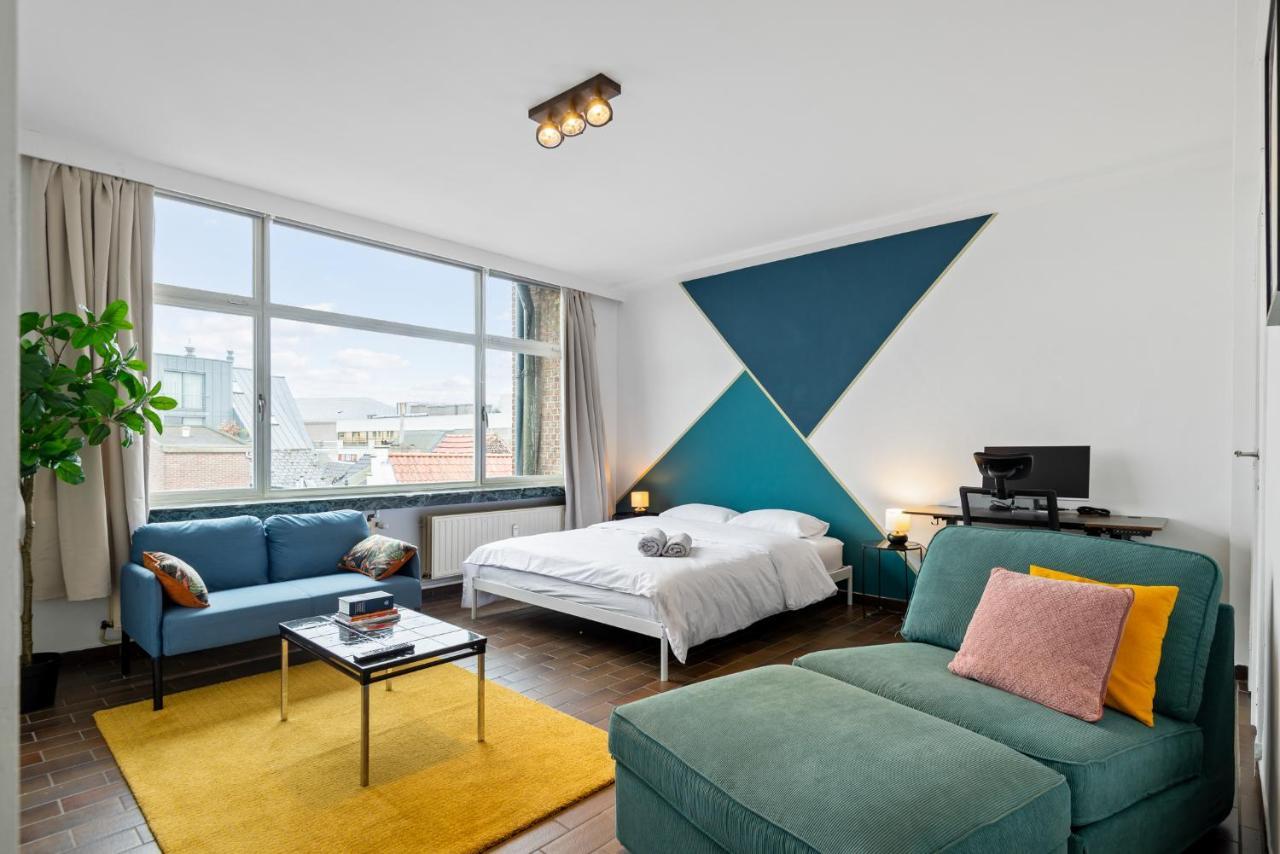 Cozy Antwerp - Cityview Studio Free Parking Exteriér fotografie