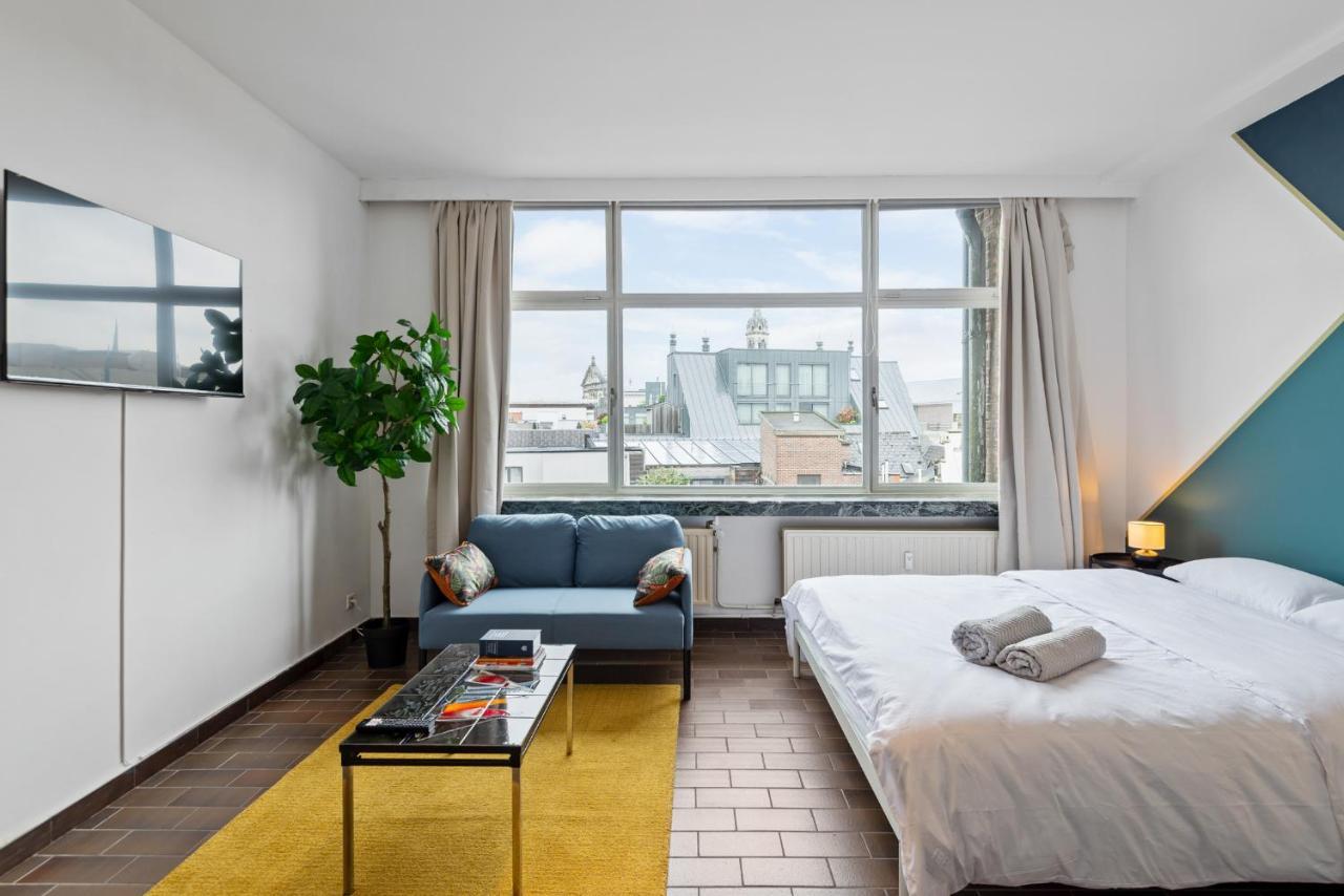 Cozy Antwerp - Cityview Studio Free Parking Exteriér fotografie